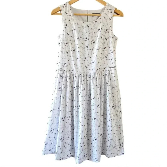 Saint James Floral Boho Casual Mini Coastal Feminine Dress Size US 4. - Picture 2 of 13